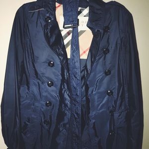 Classic Burberry Brit Rain Jacket